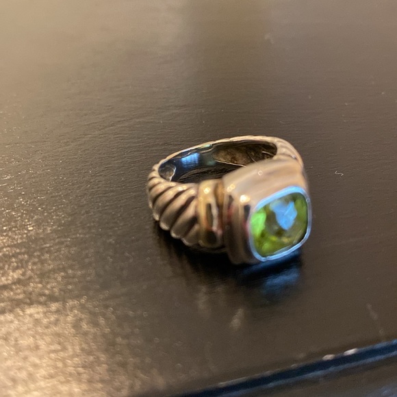 David Yurman peridot ring size 4.5 - Picture 2 of 11